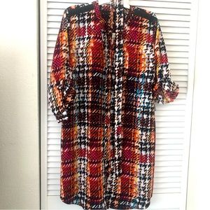 Attention Multi Colored Print Dress XL NWT